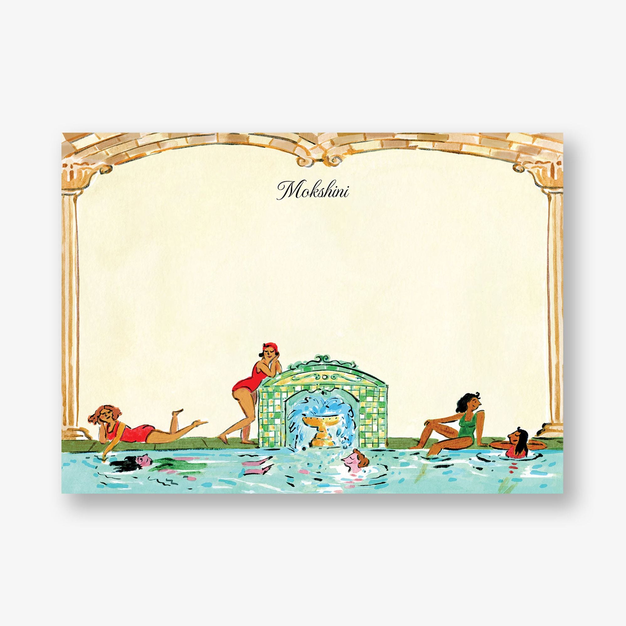 Spa Day Stationery