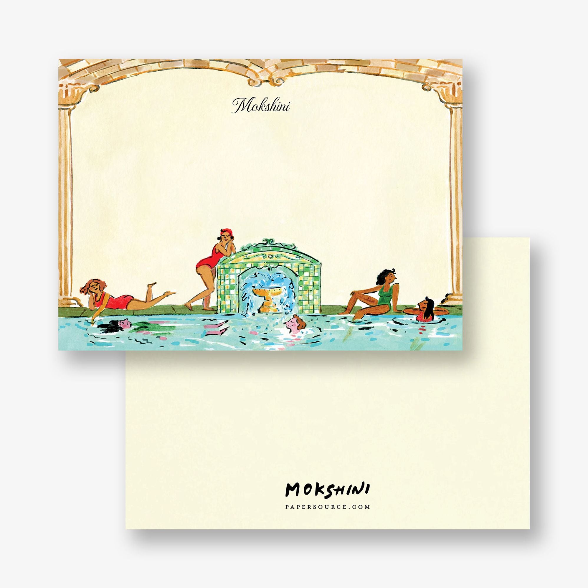 Spa Day Stationery