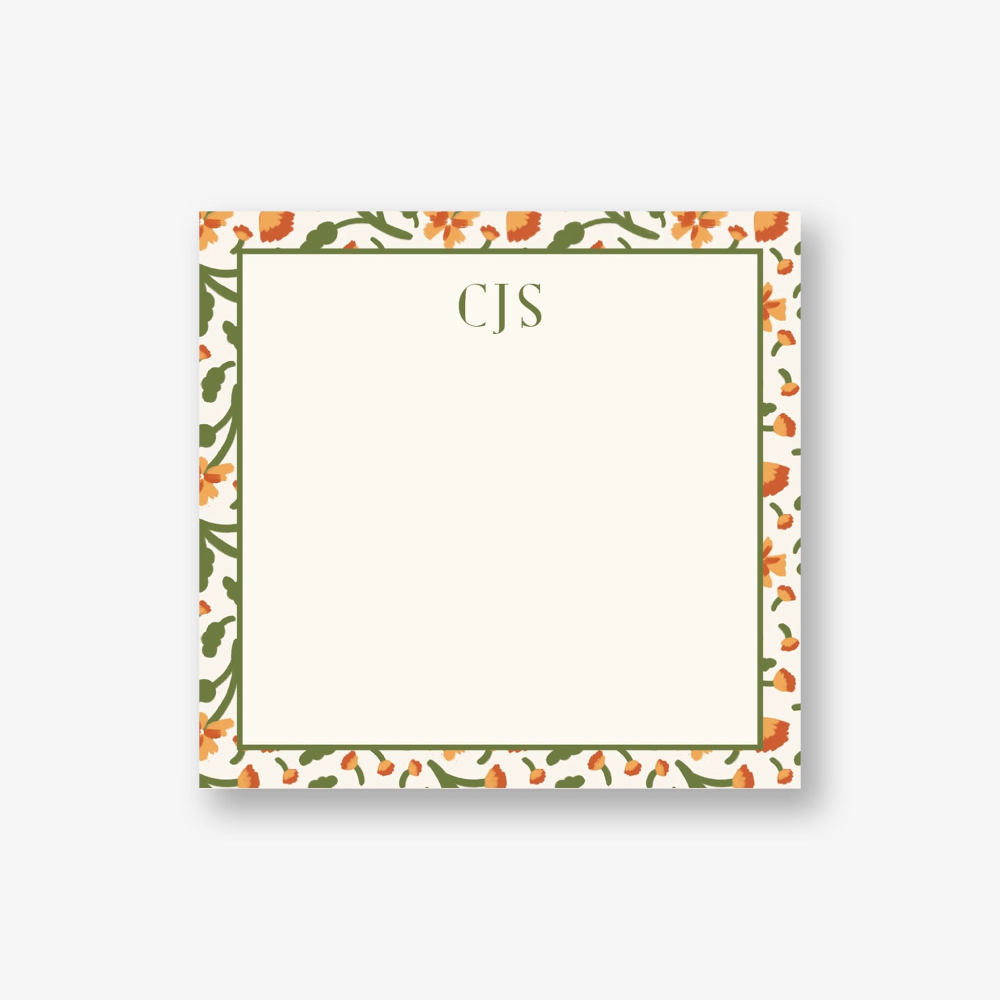 Scattered Stems Personalized Post-It® Notes