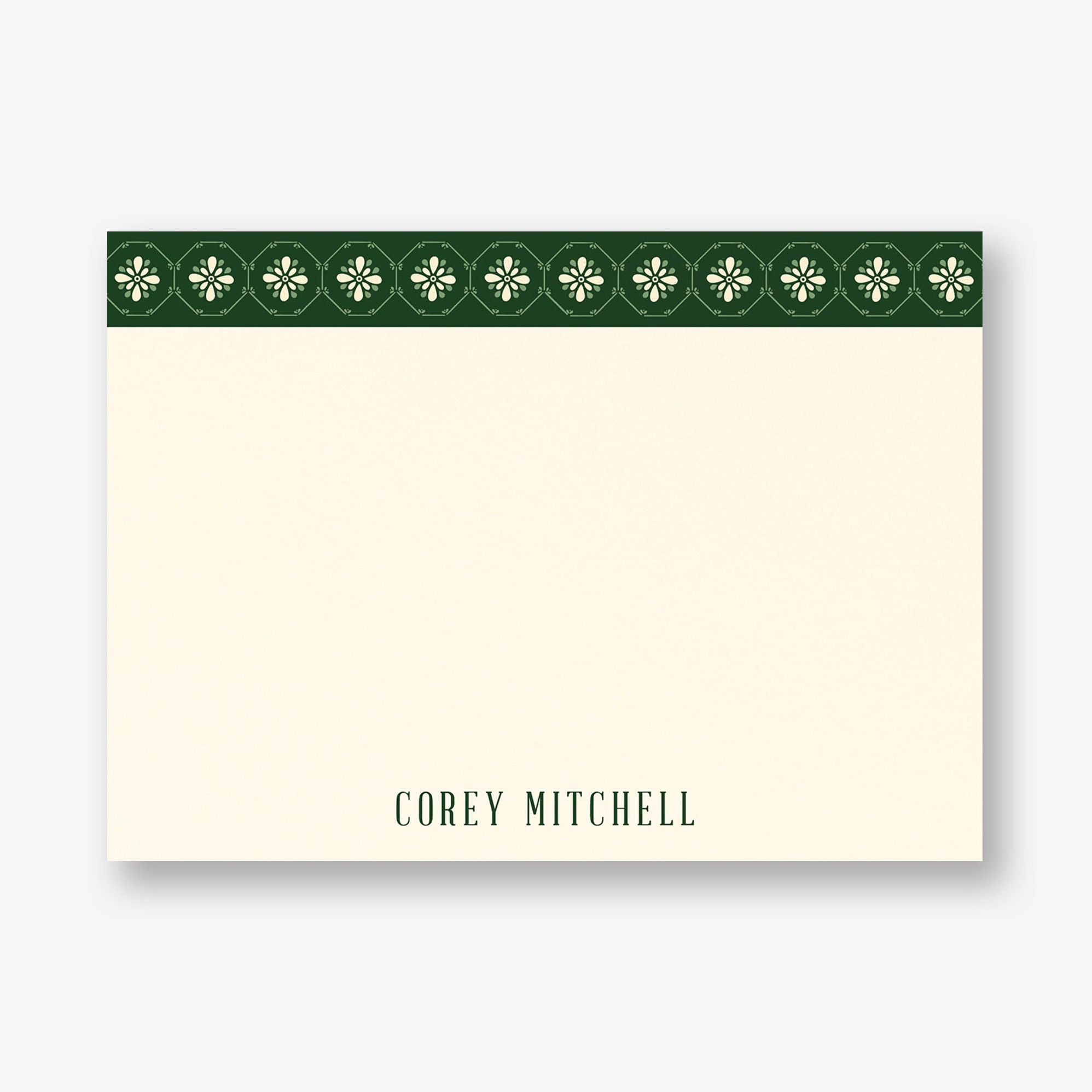 Evergreen Tile Stationery
