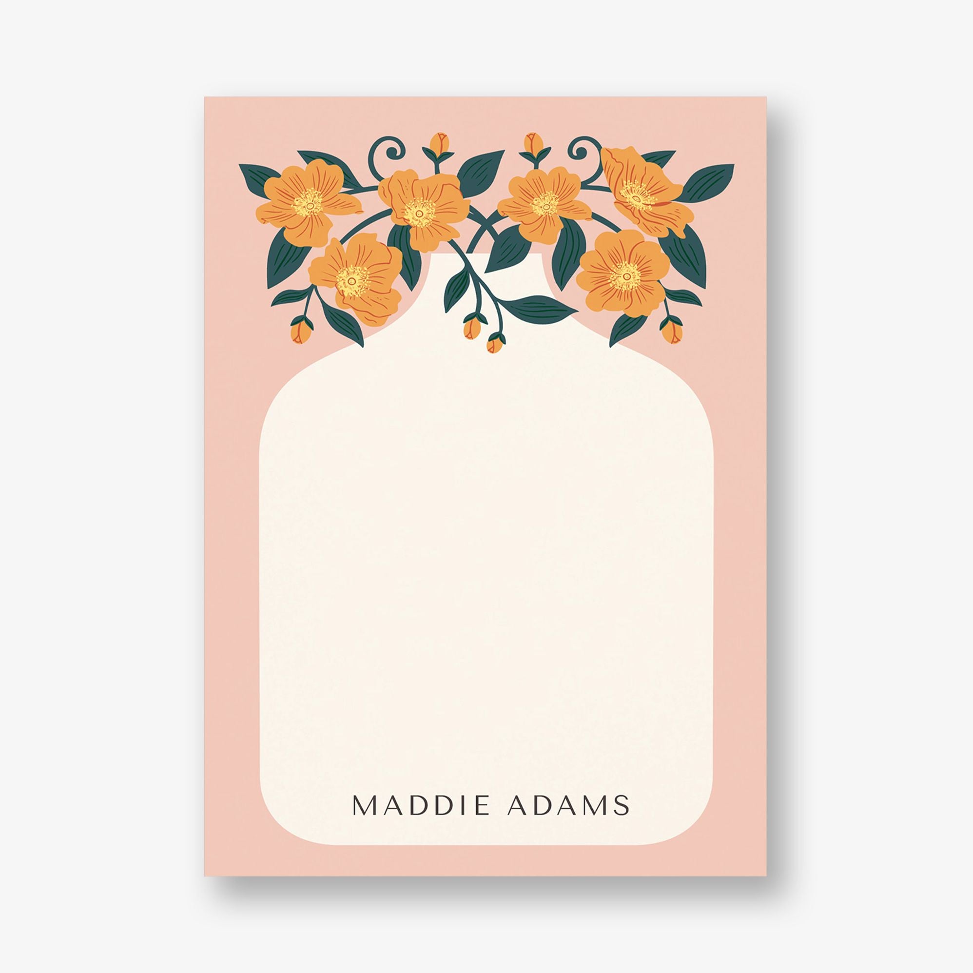 Bright Blossom Vase Stationery