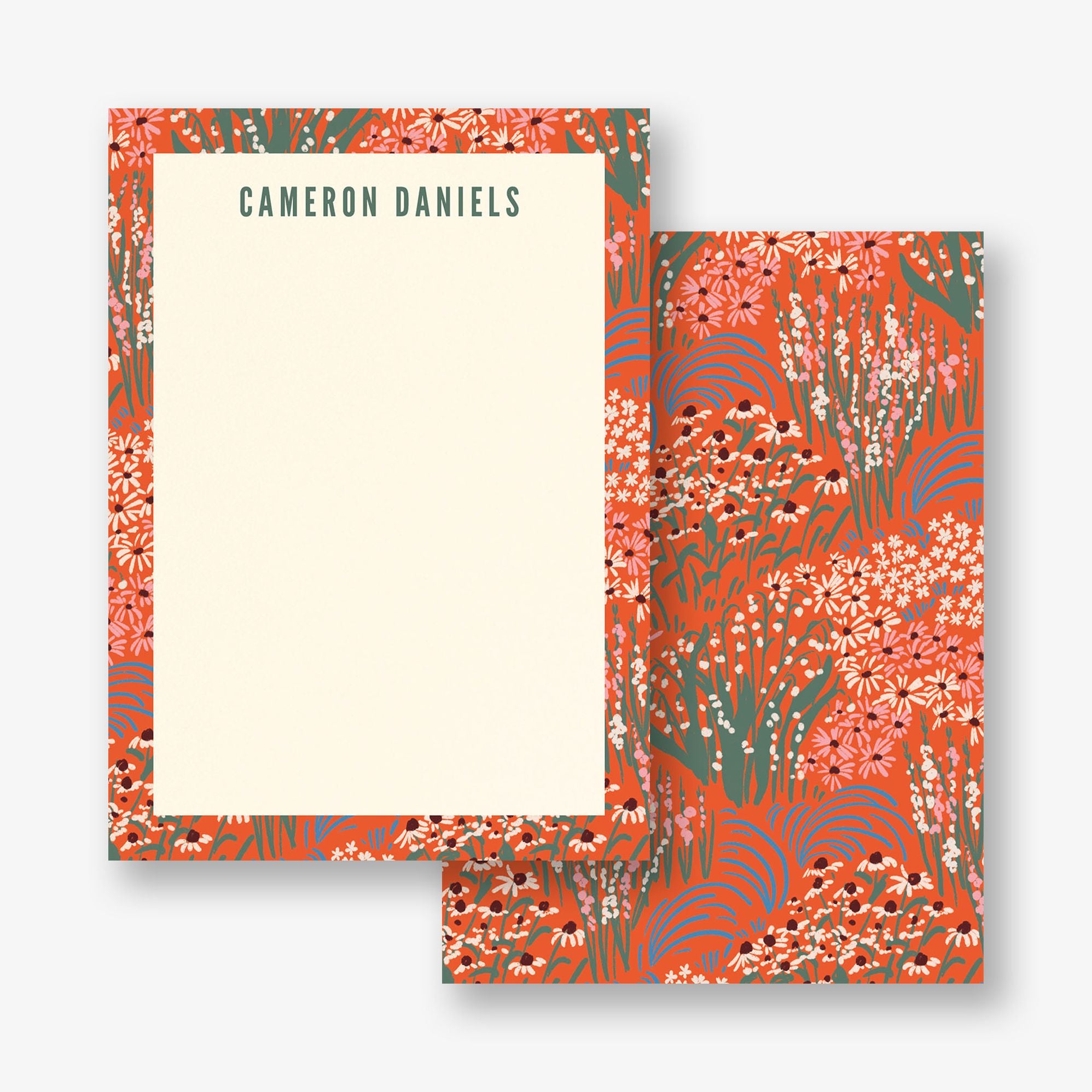 Autumn Wildflowers Stationery