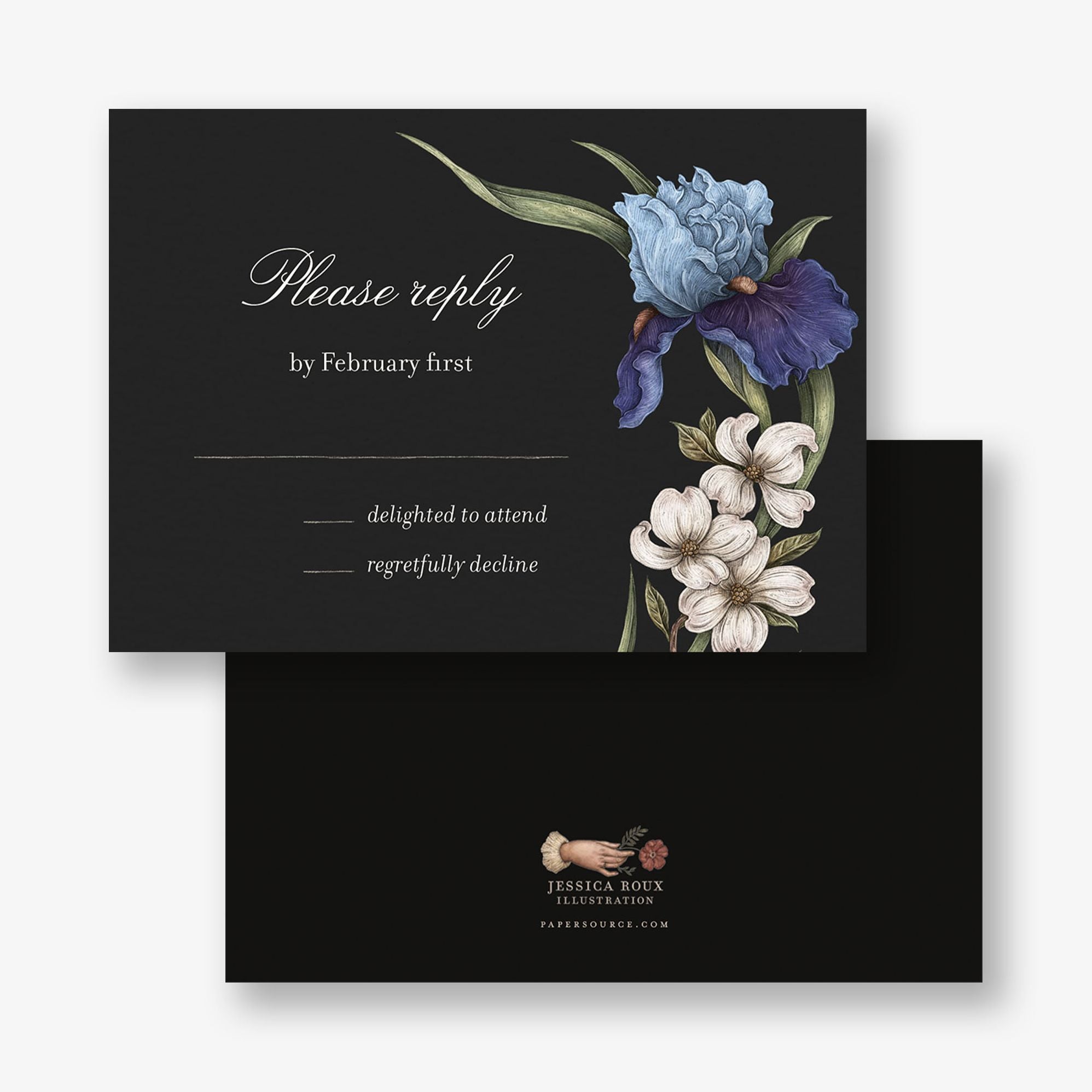 Spring Florals Response Card
