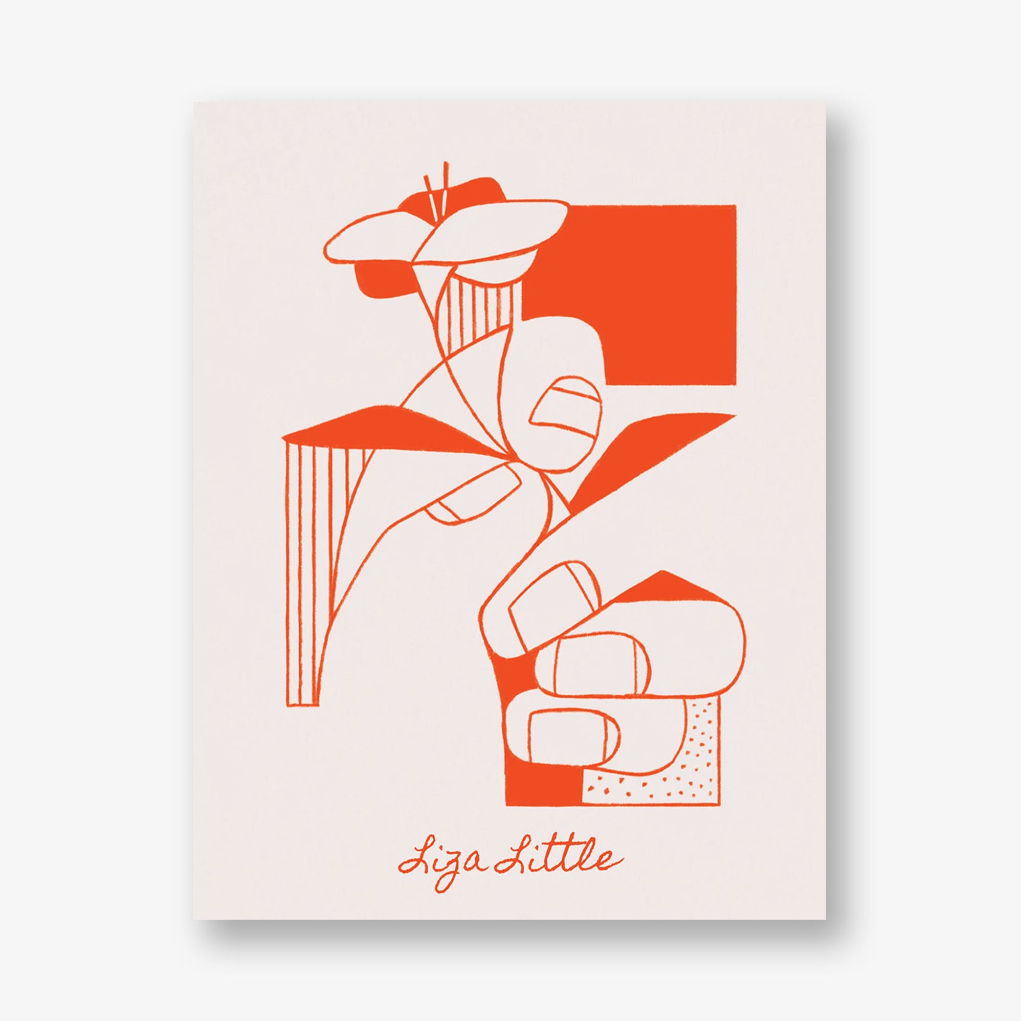Flower Hand Folded Stationery