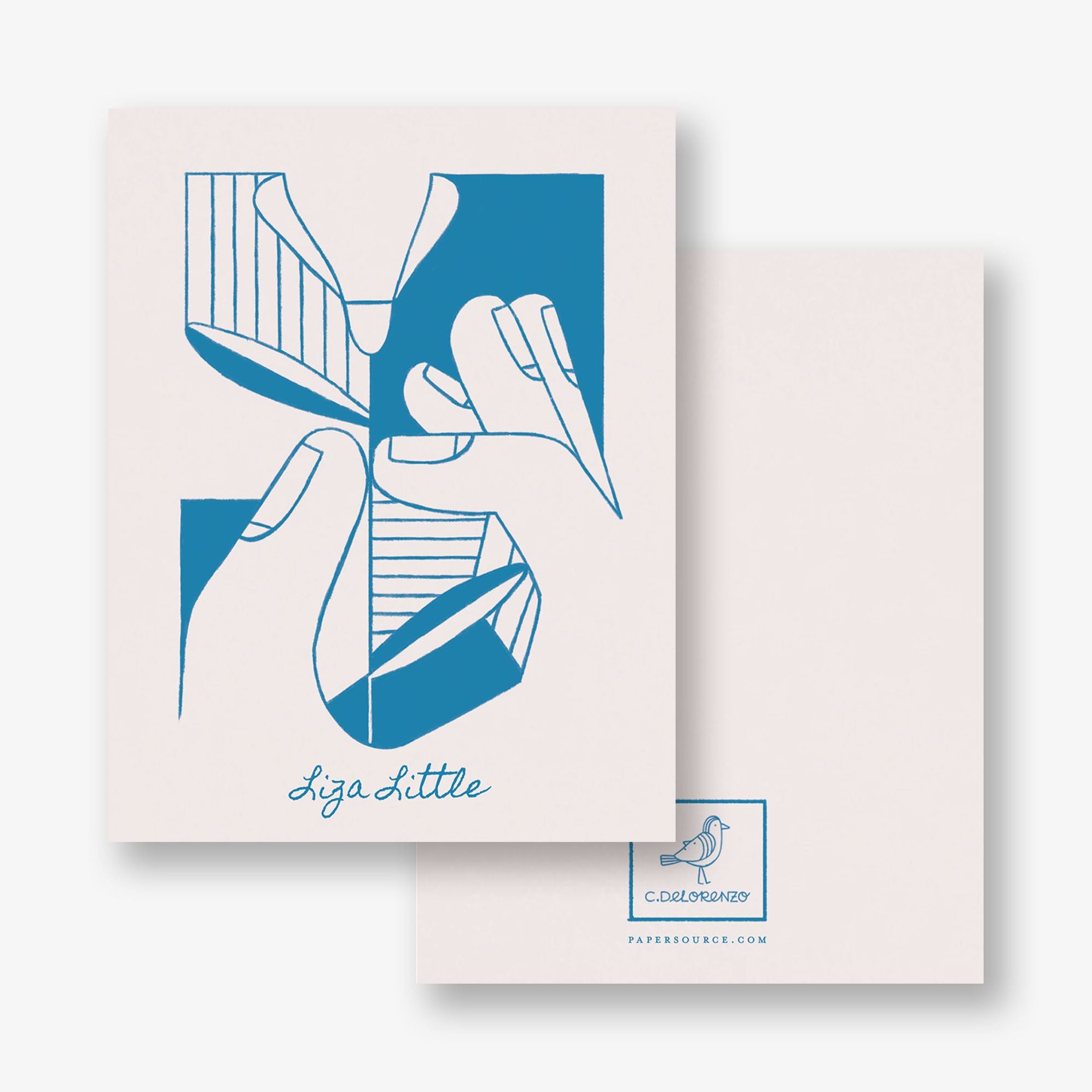 Flower Hand Folded Stationery