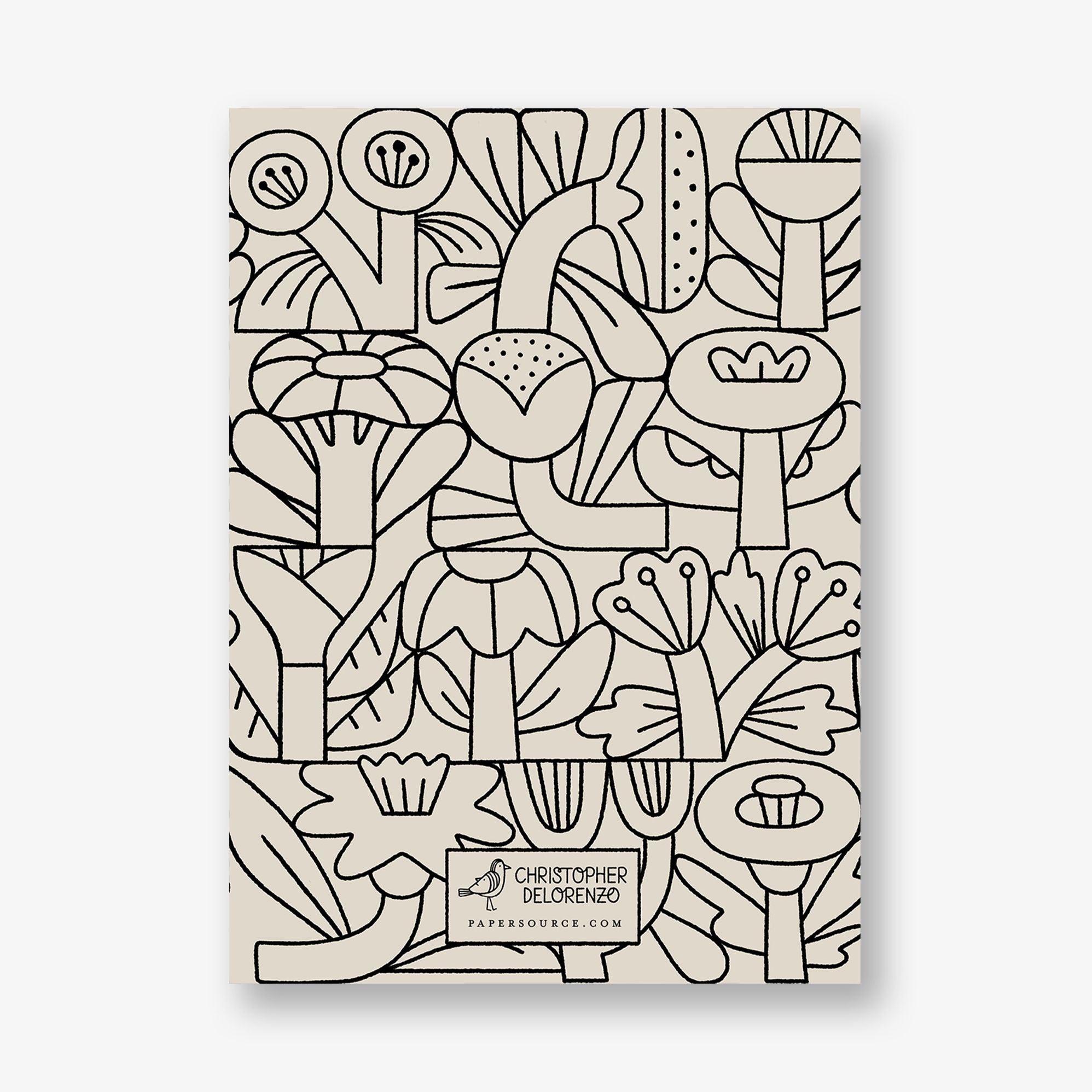 Flower Lines Stationery