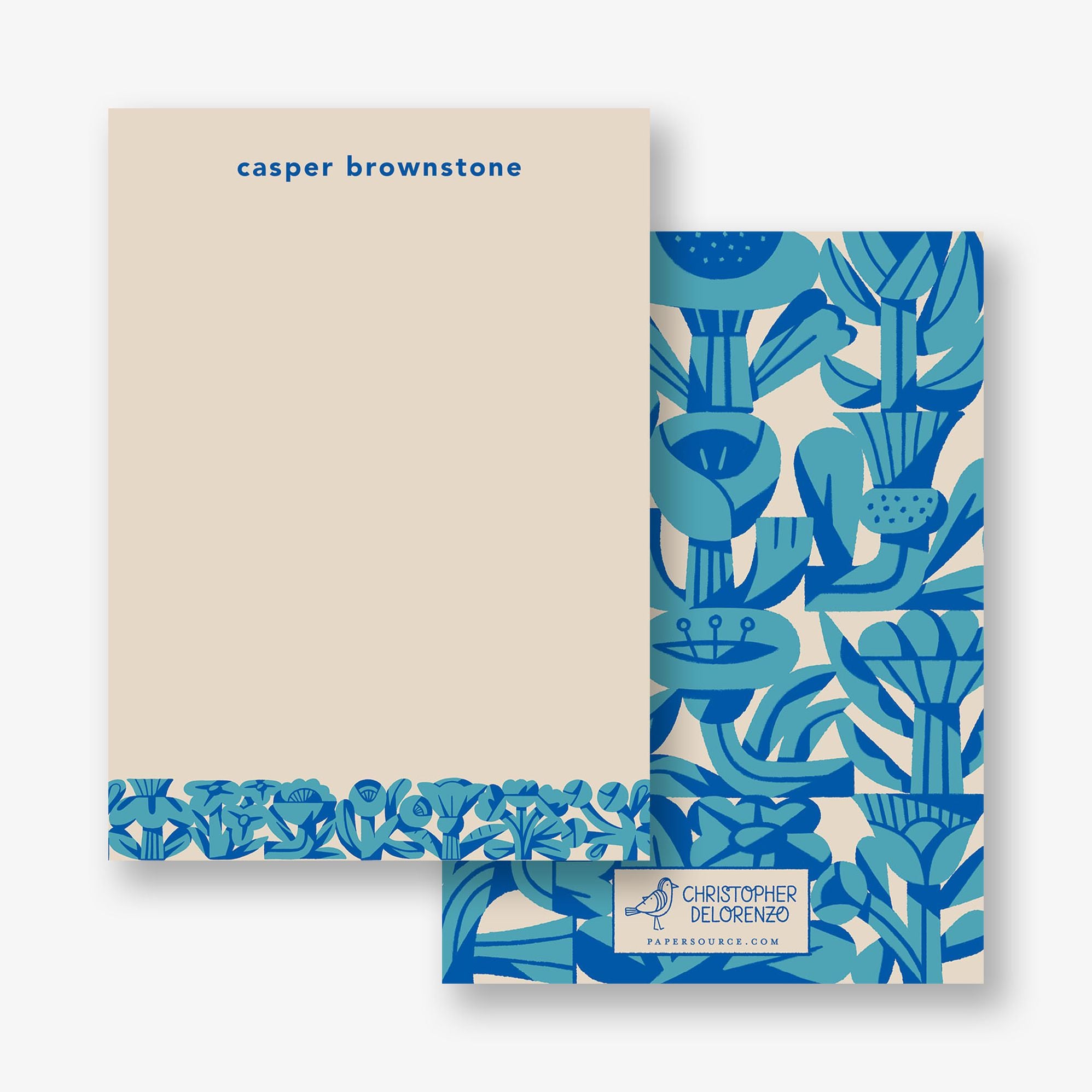 Flower Block Stationery