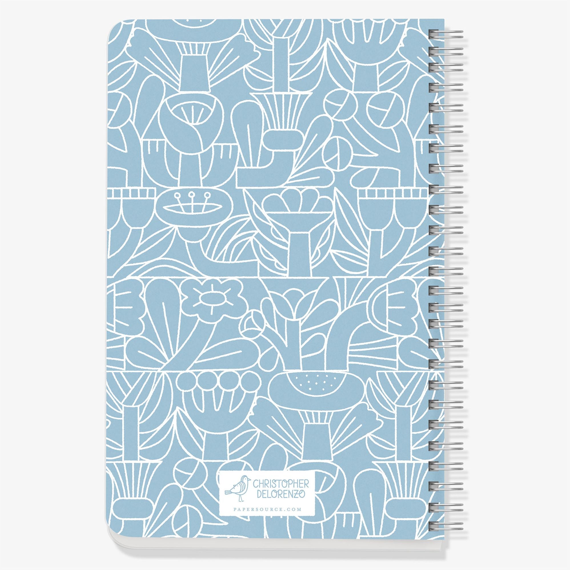 Flower Lines Custom Journal