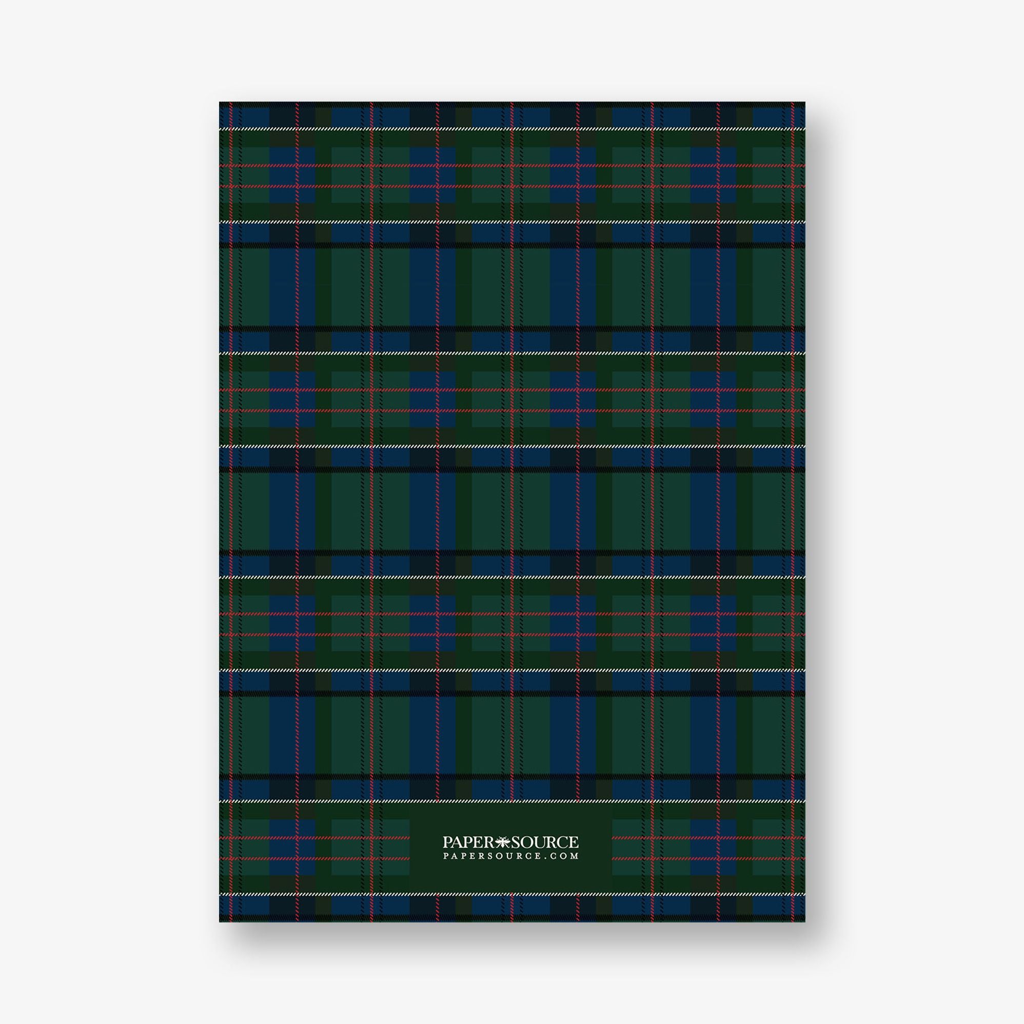 Tartan Plaid New Year Photo Card
