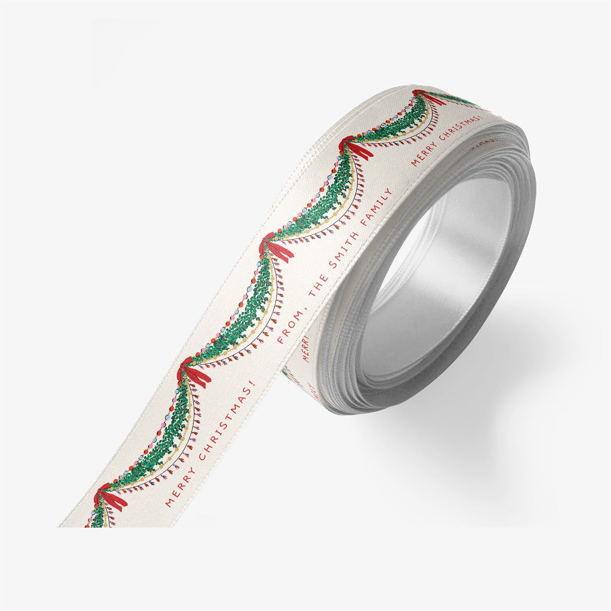 Draped Garland Custom Ribbon 10 Yard Spool