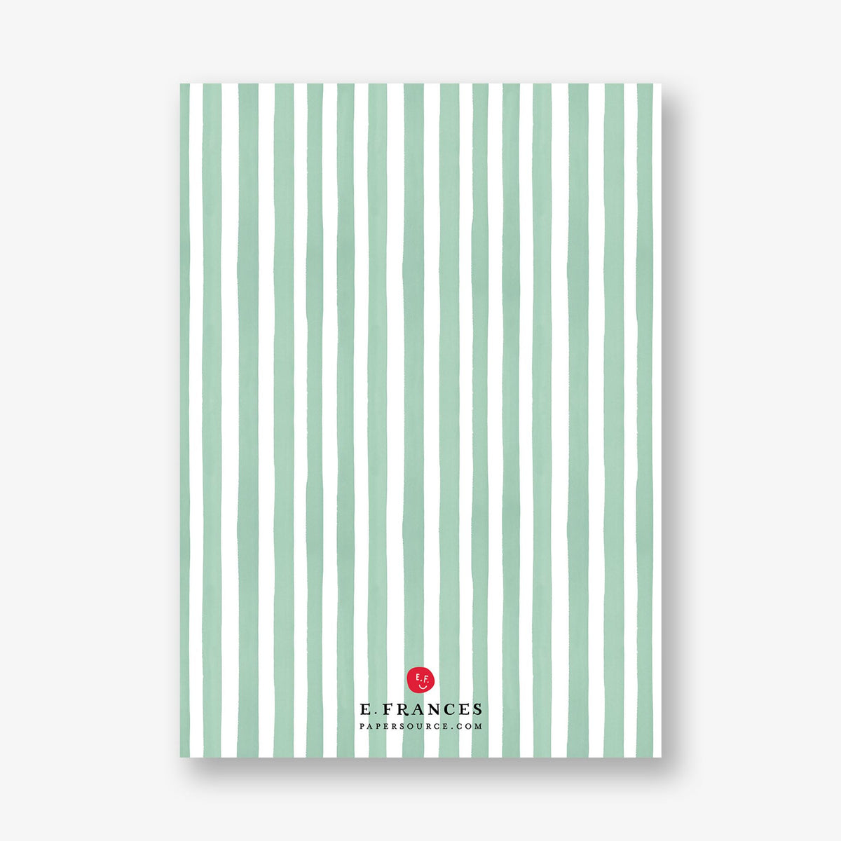 Striped Bow Holiday Photo Card