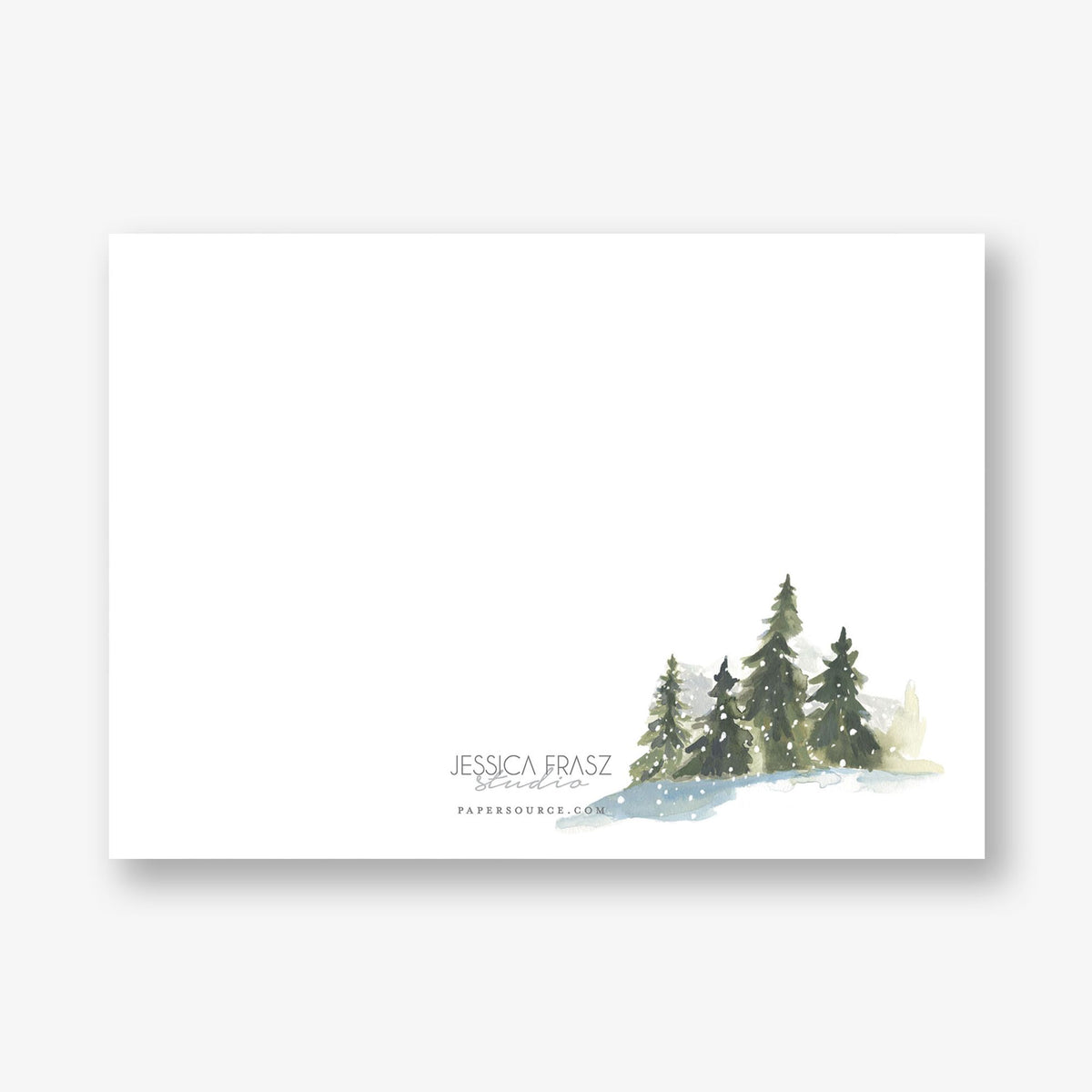 Winter Scene Holiday Card