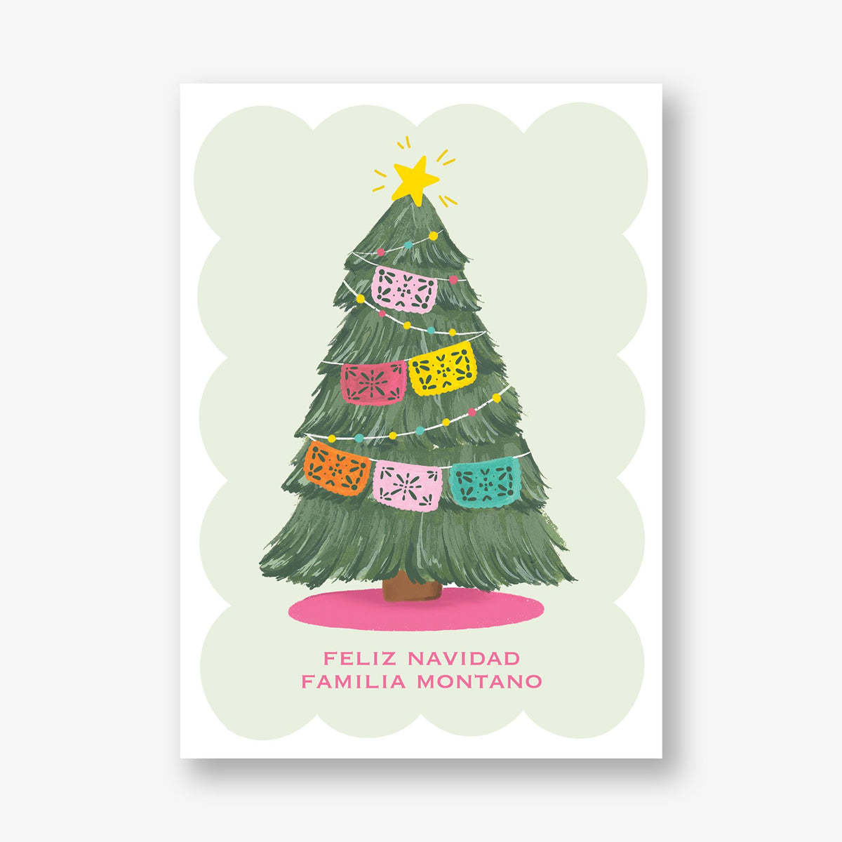 Papel Picado Holiday Card