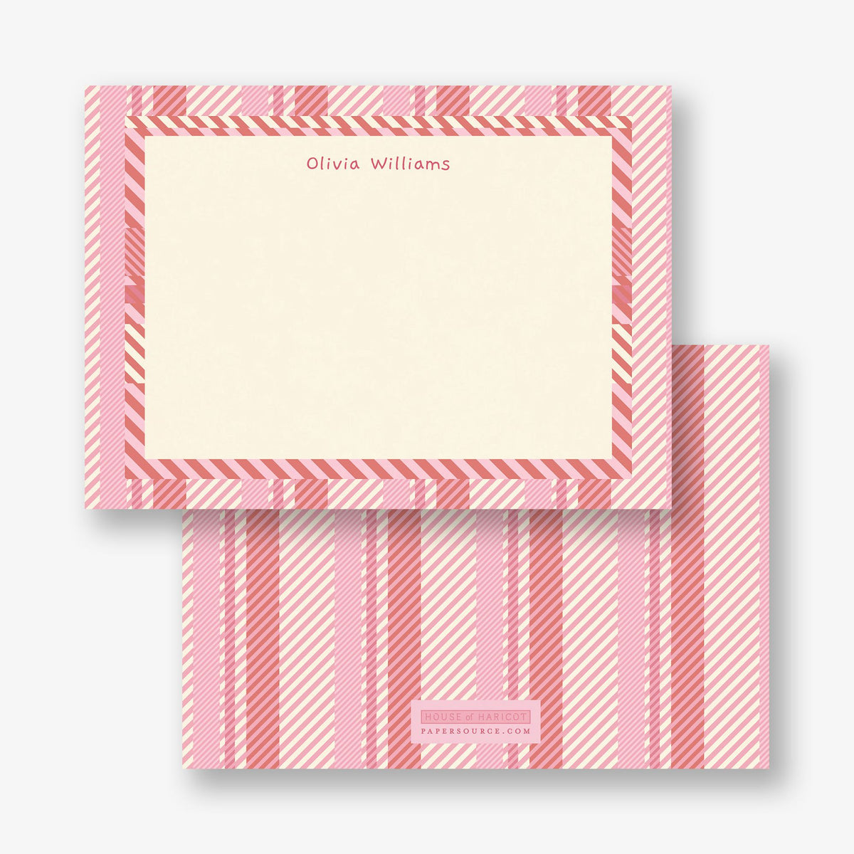 Diagonal Stripes Stationery