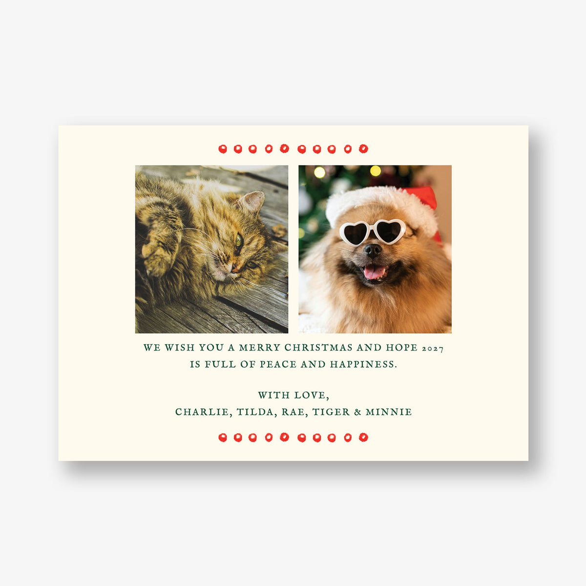 Holiday Banner Holiday Photo Card