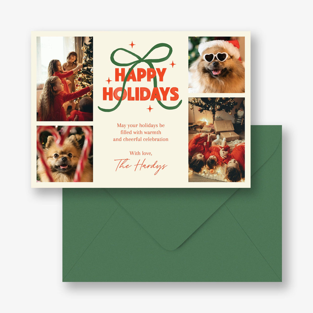 Holiday Memories Holiday Photo Card