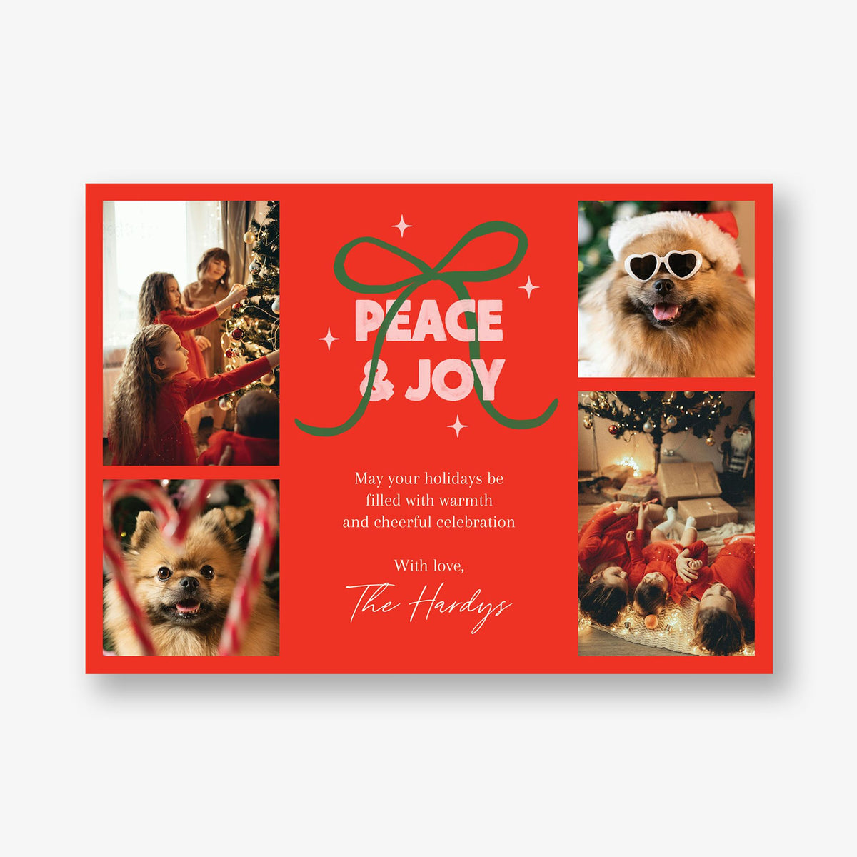 Holiday Memories Holiday Photo Card