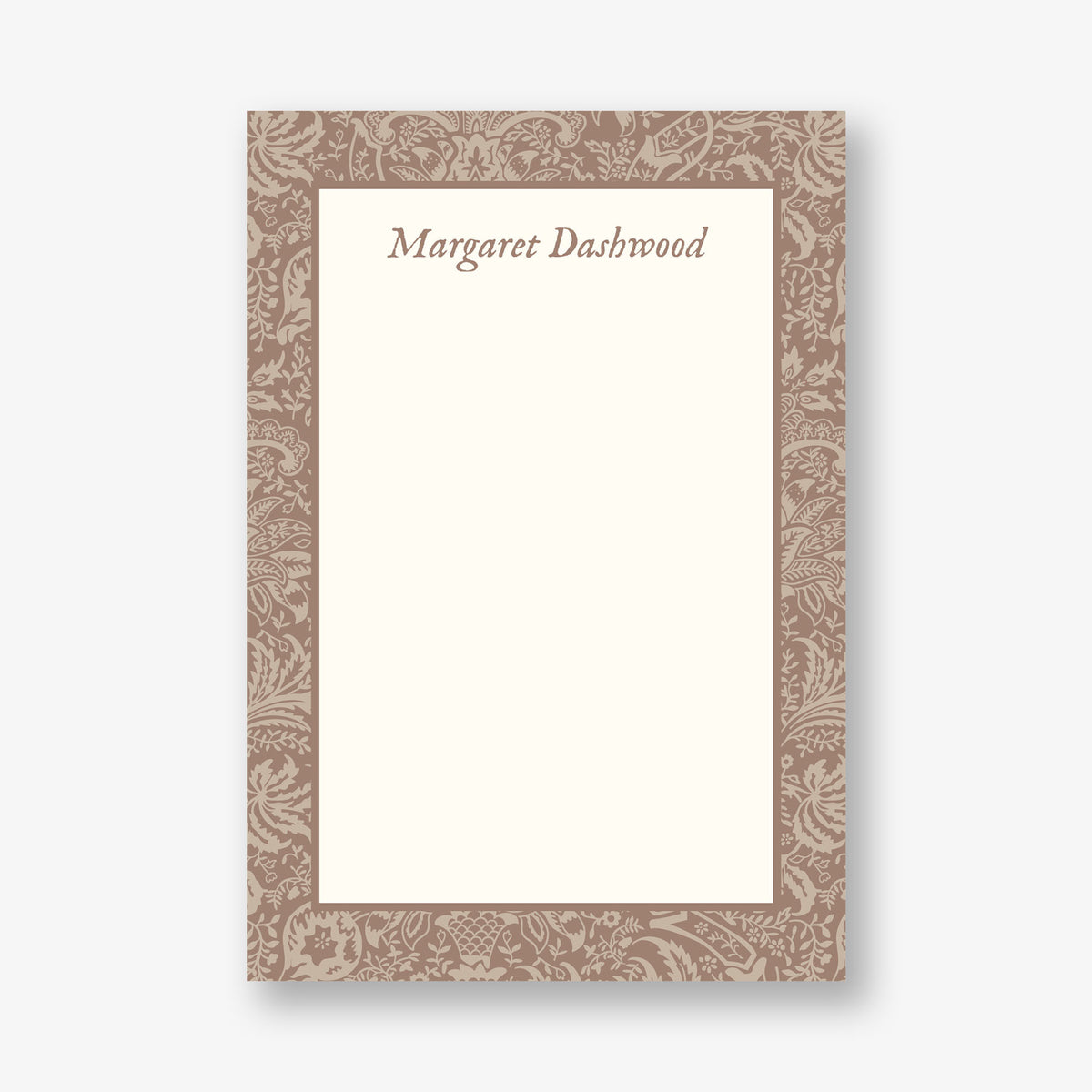 Dashwood Brocade Personalized Notepad Set