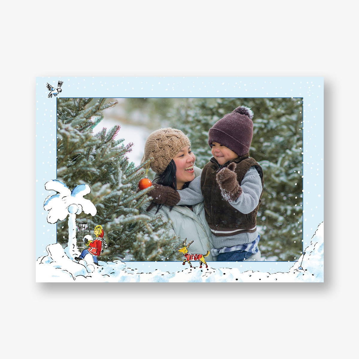 Haul Out the Holly Holiday Photo Card