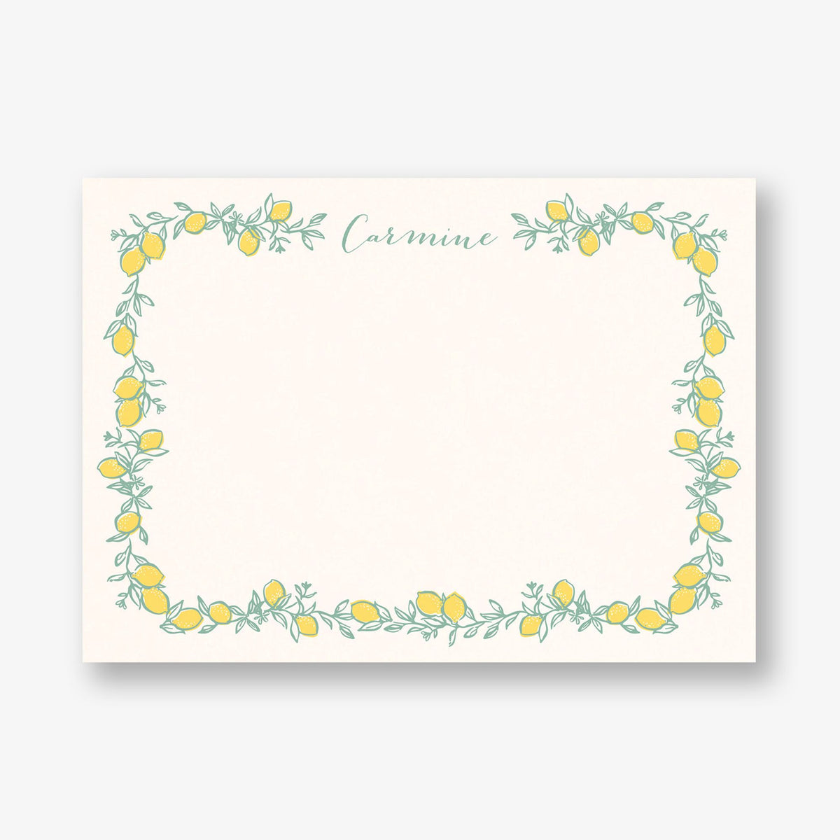 Lemons Stationery