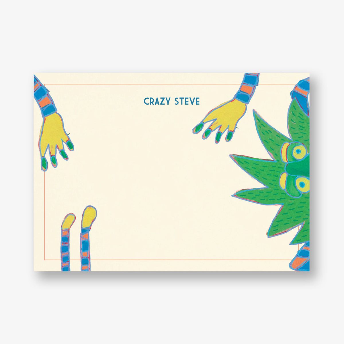 Crazy Steve Stationery