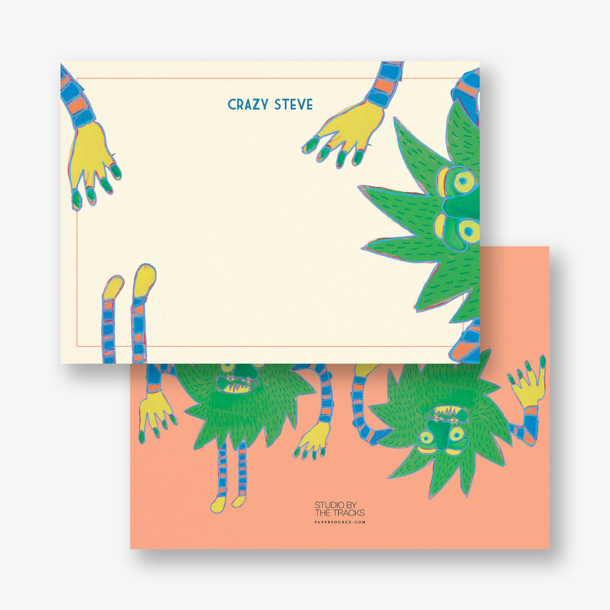 Crazy Steve Stationery