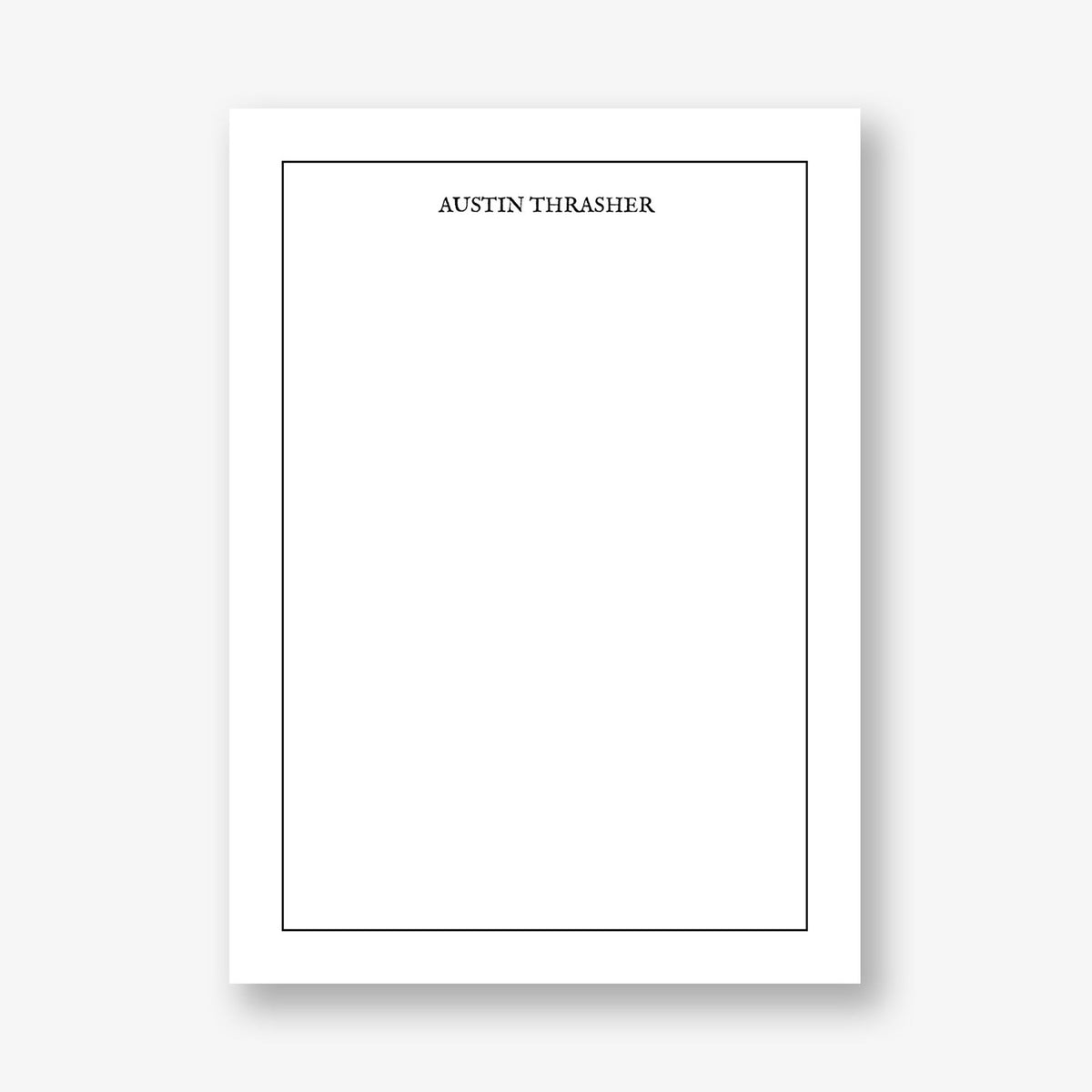 Line Study Stationery