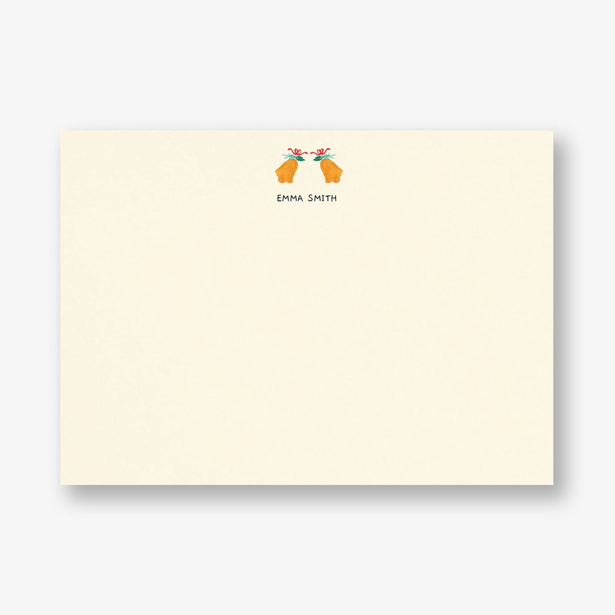 Holly Bells Stationery