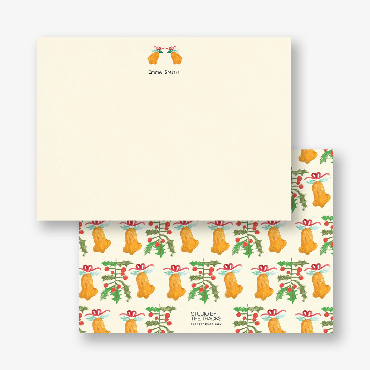 Holly Bells Stationery