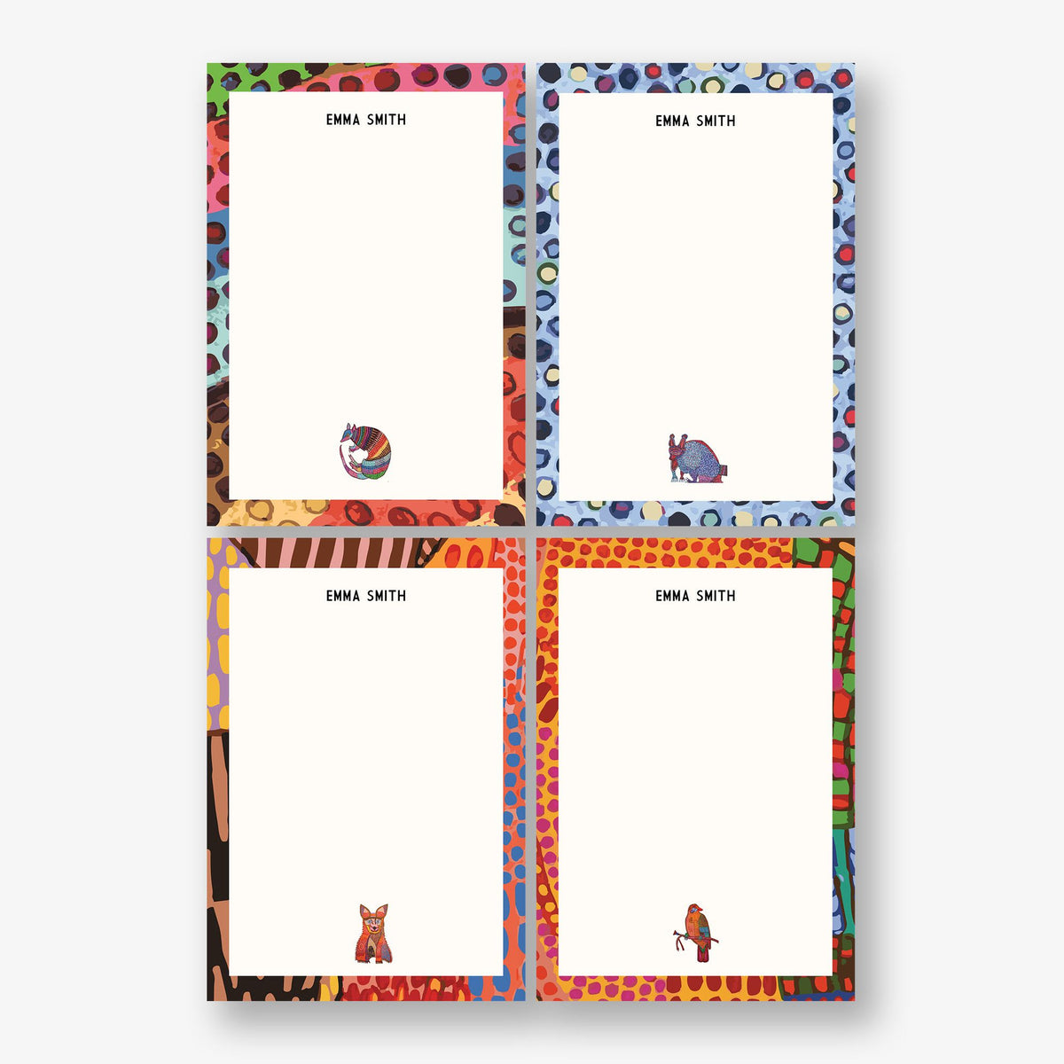 Desert Amigos Custom Notepad Set
