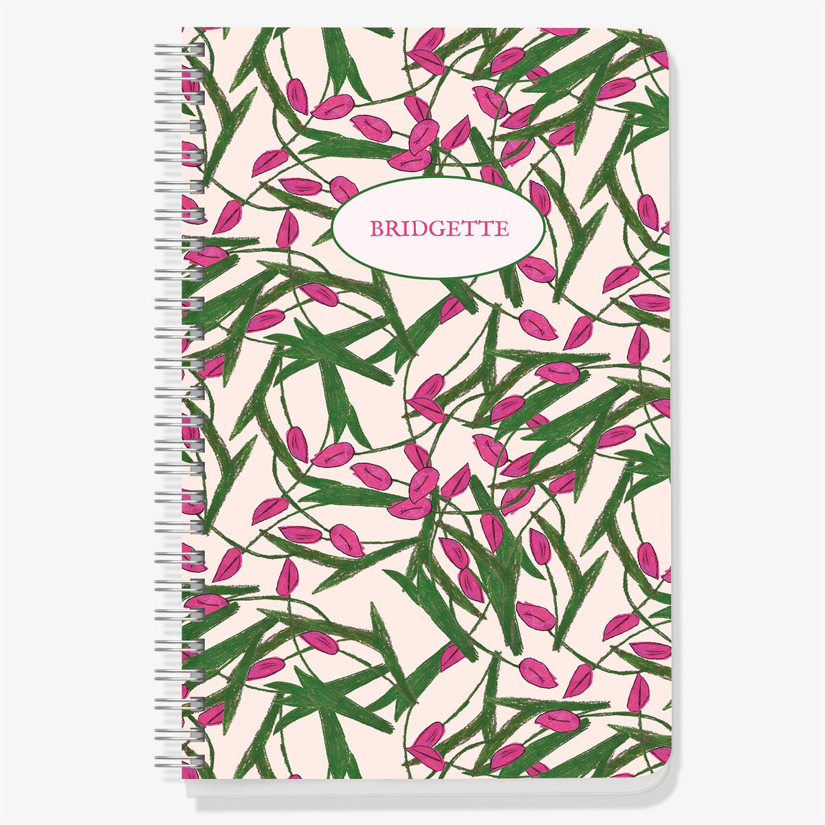Scattered Tulips Custom Journal