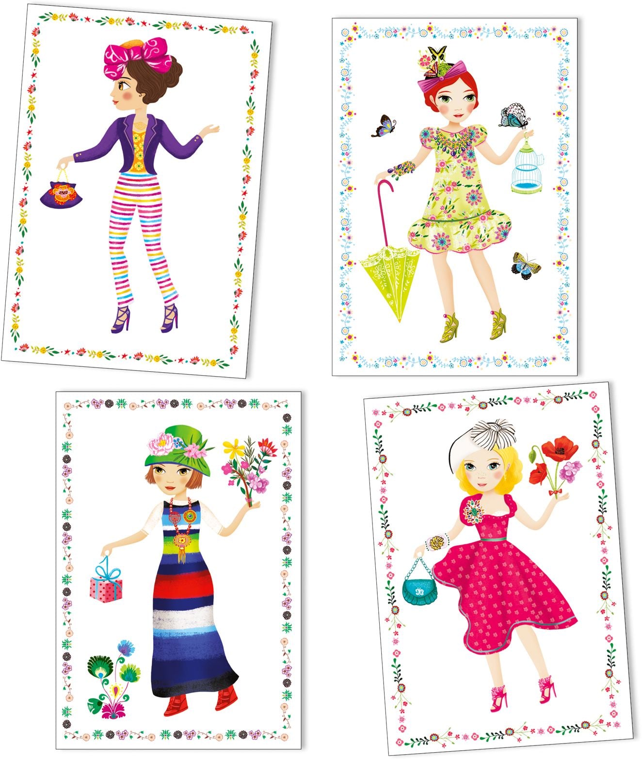 DJECO Paper Dolls - Massive Fashion