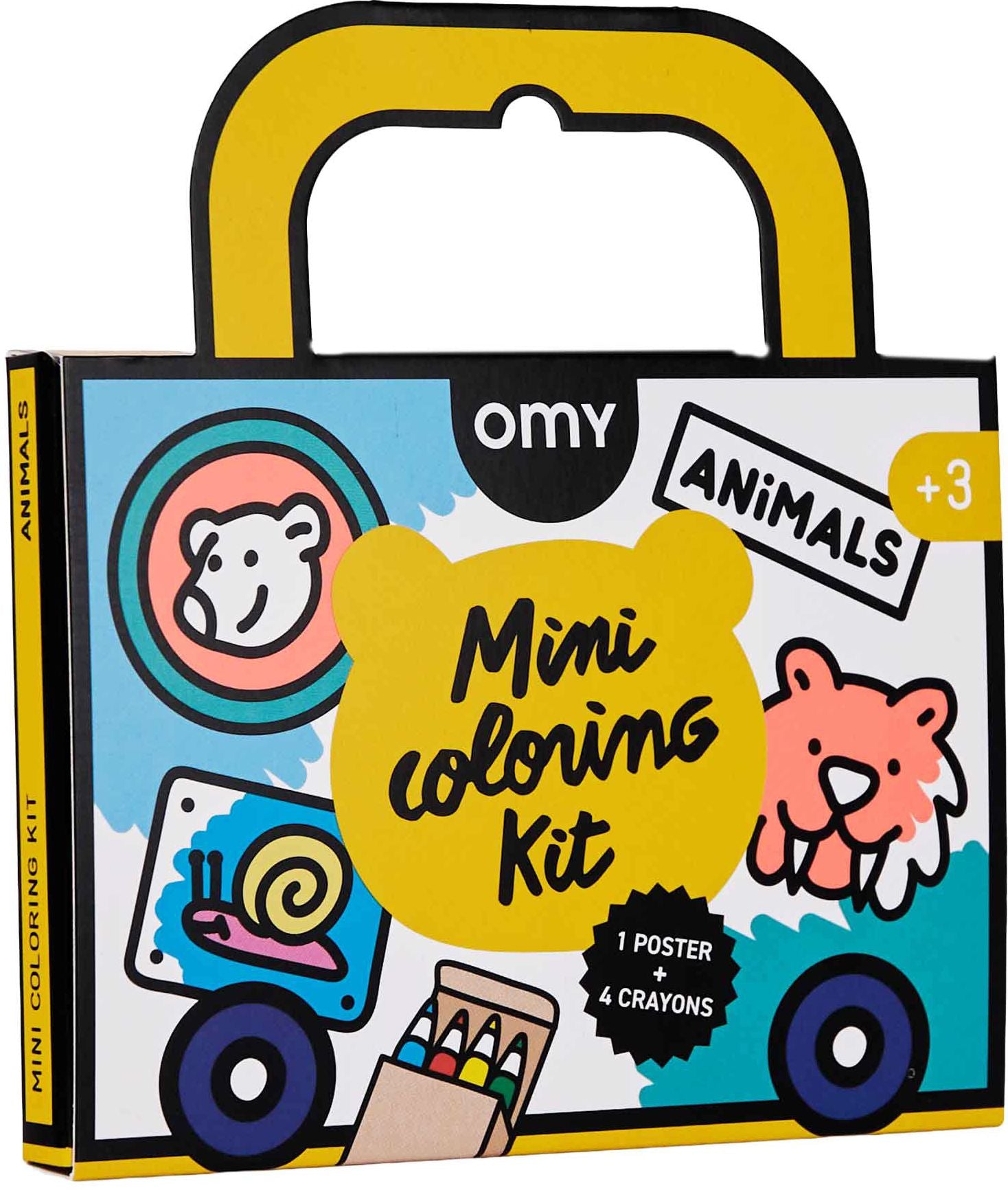Mini coloring Kit Animals