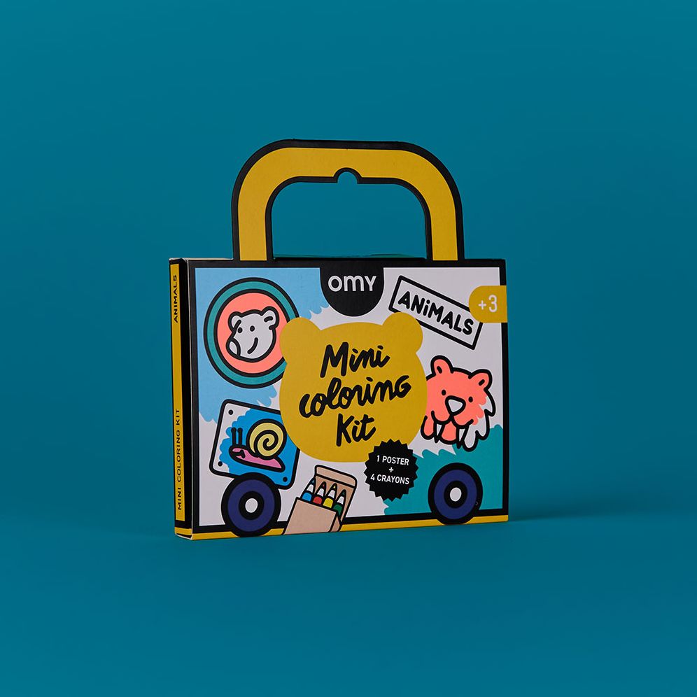 Mini coloring Kit Animals