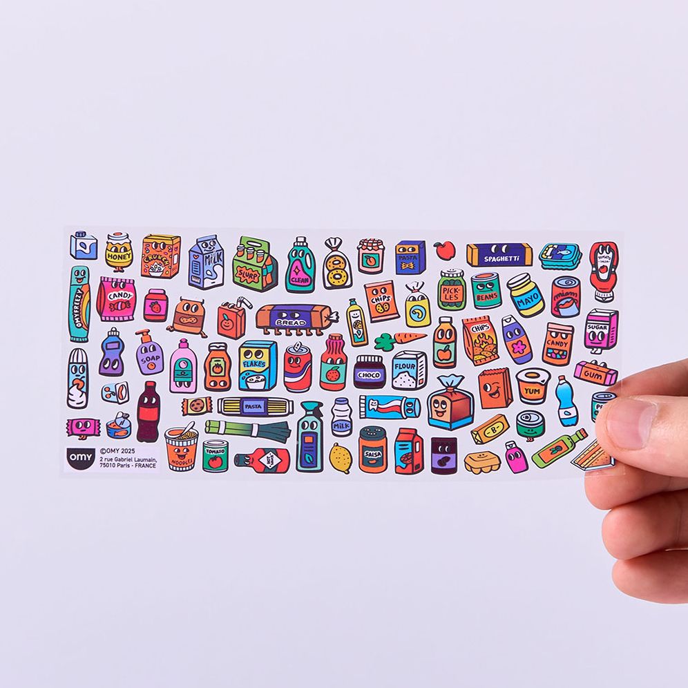 Supermarket Stickers