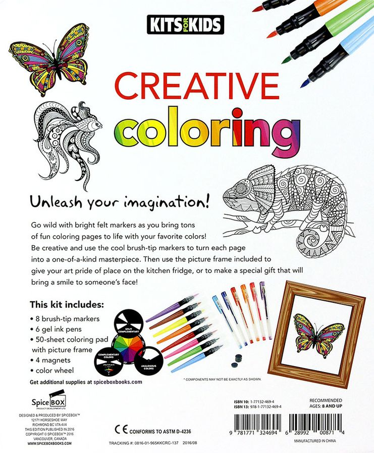 Creative Coloring Kit for Kids