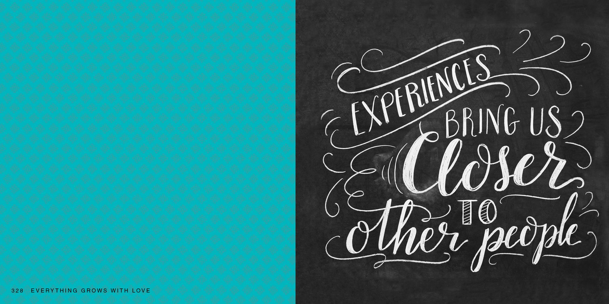 Everything Grows with Love: Beautiful Words, Inspiring Thoughts