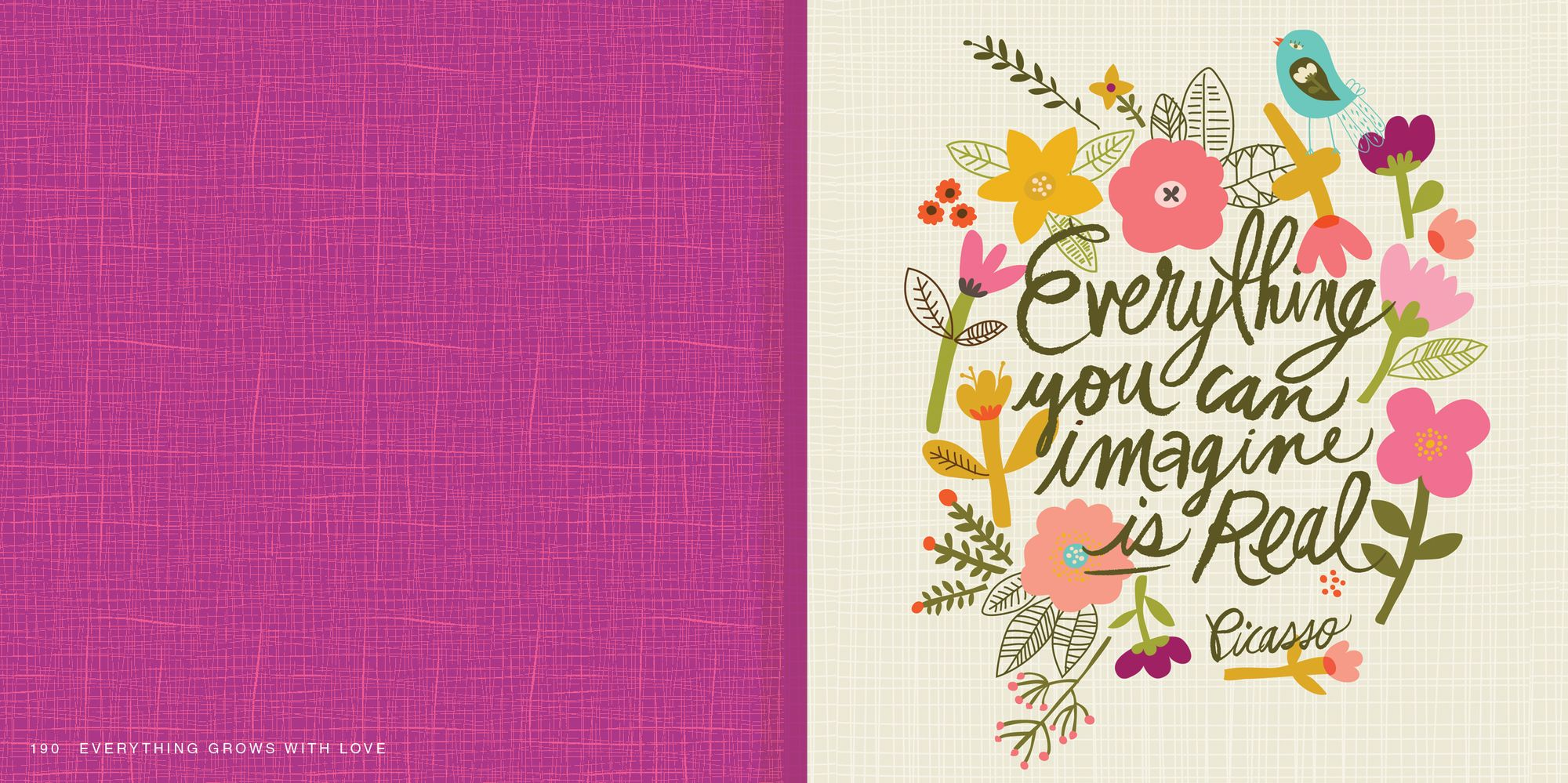 Everything Grows with Love: Beautiful Words, Inspiring Thoughts