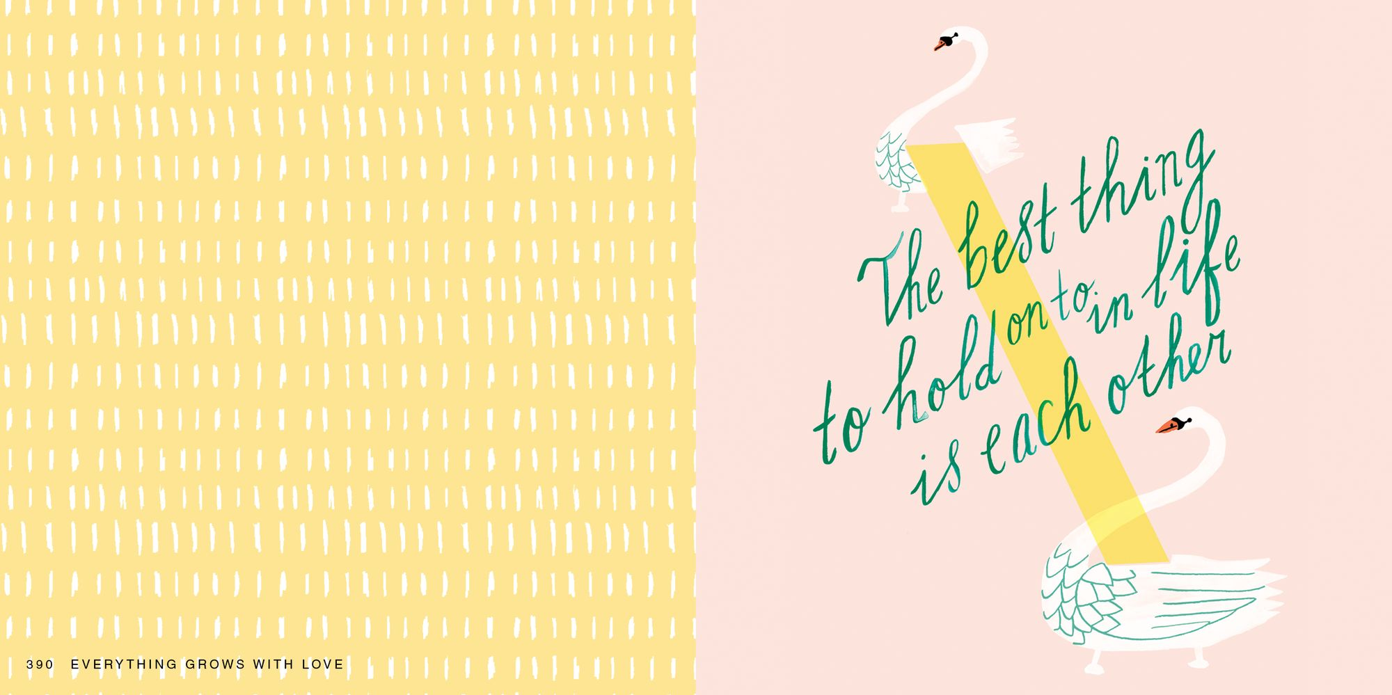 Everything Grows with Love: Beautiful Words, Inspiring Thoughts