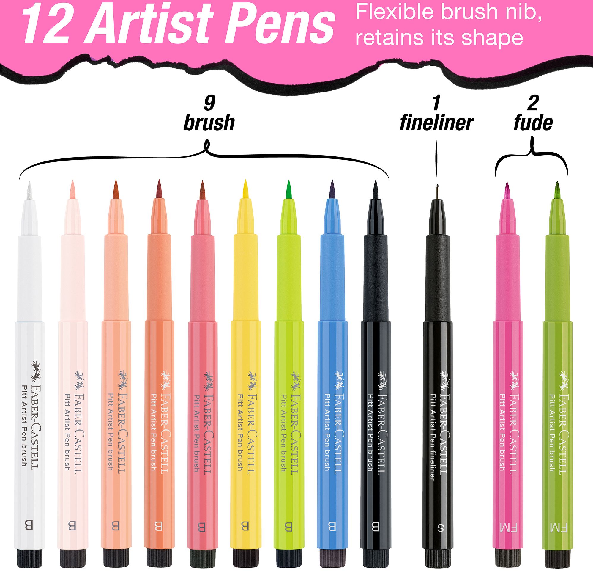 Pitt Artist Pen Limited Edition City Collection - Paris