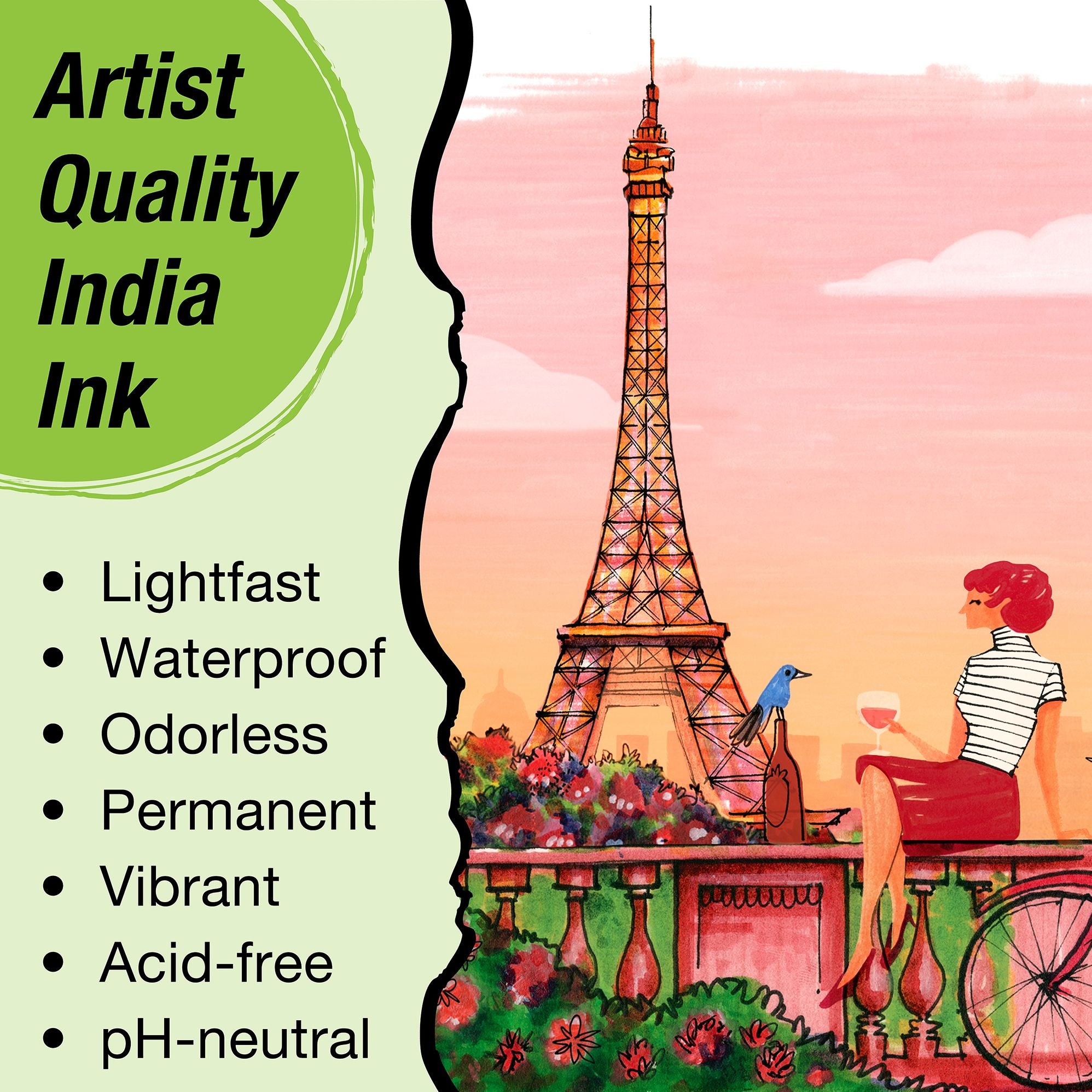 Pitt Artist Pen Limited Edition City Collection - Paris