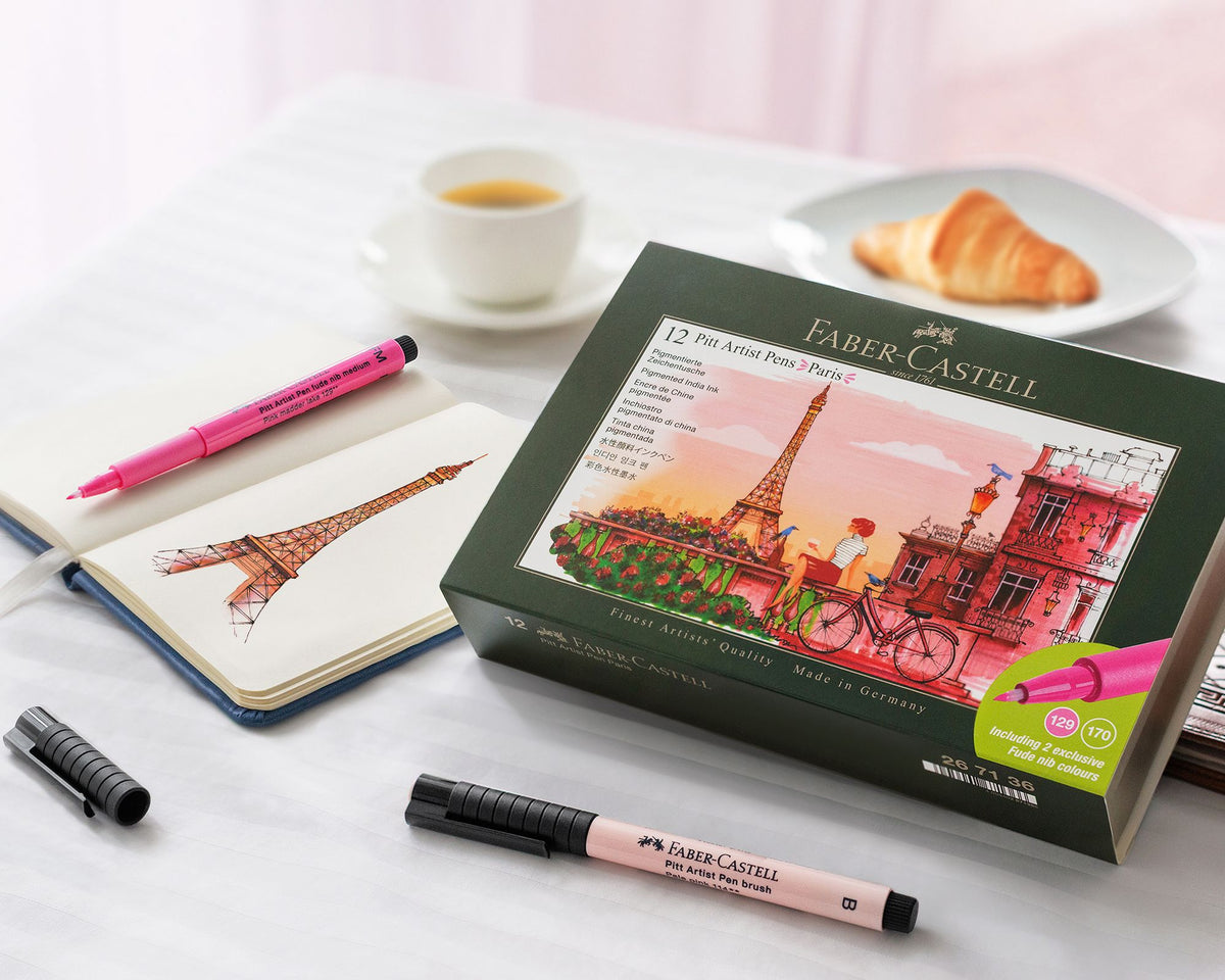 Pitt Artist Pen Limited Edition City Collection - Paris