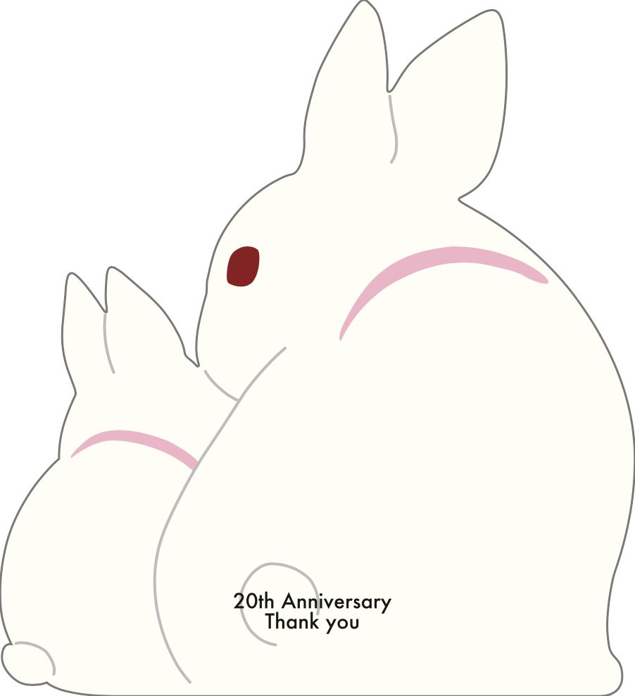 2027 Die-Cut Calendar Mini - Rabbits