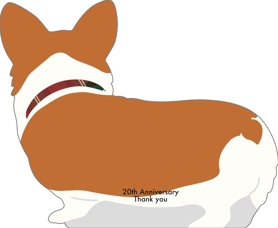 2027 Die-Cut Calendar - Welsh Corgi