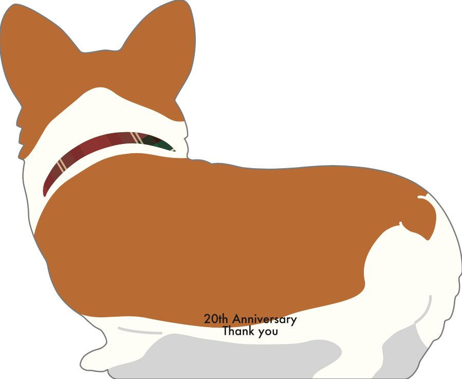 2027 Die-Cut Calendar - Welsh Corgi