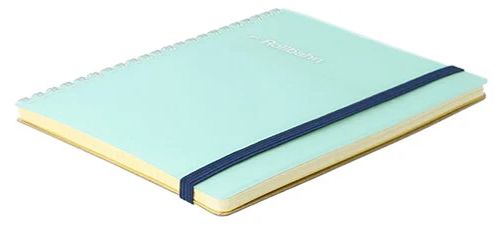 Delfonics CLEAR Blue Large Rollbahn Notebook
