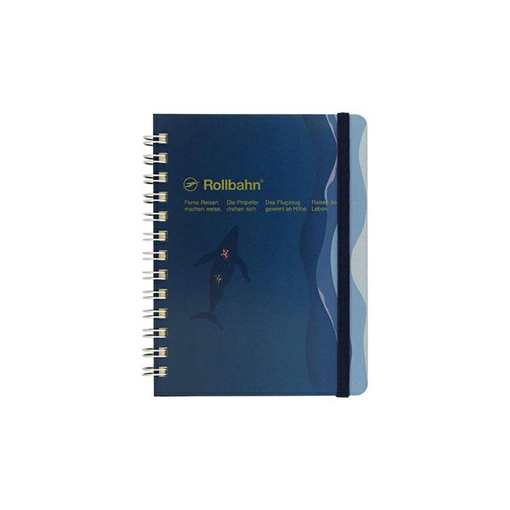 Delfonics Geo Blue Ocean Notebook - Large