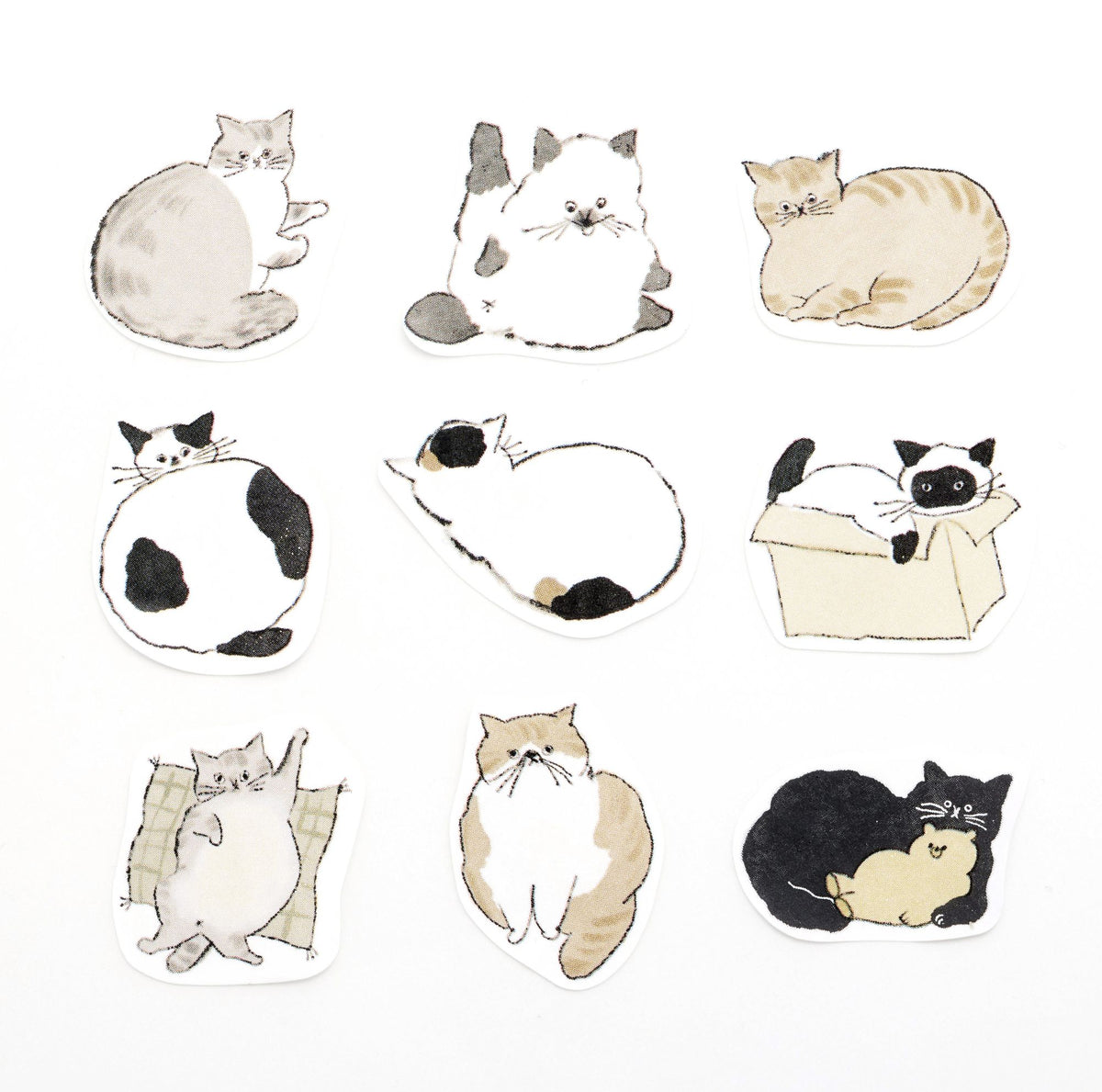 Bande Writable Roll Sticker - Yuru Neko Memo