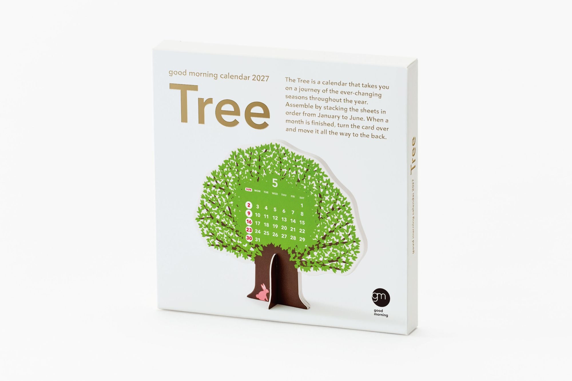 2027 Good Morning Calendar Tree
