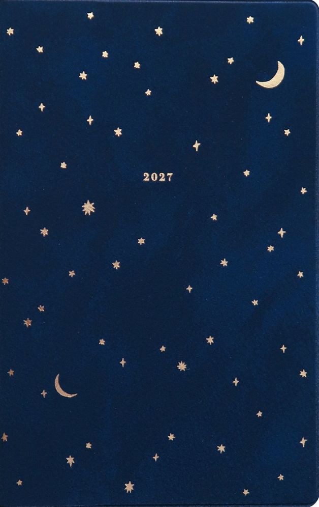 2027 Matoka Compact Monthly Diary Minuit Navy